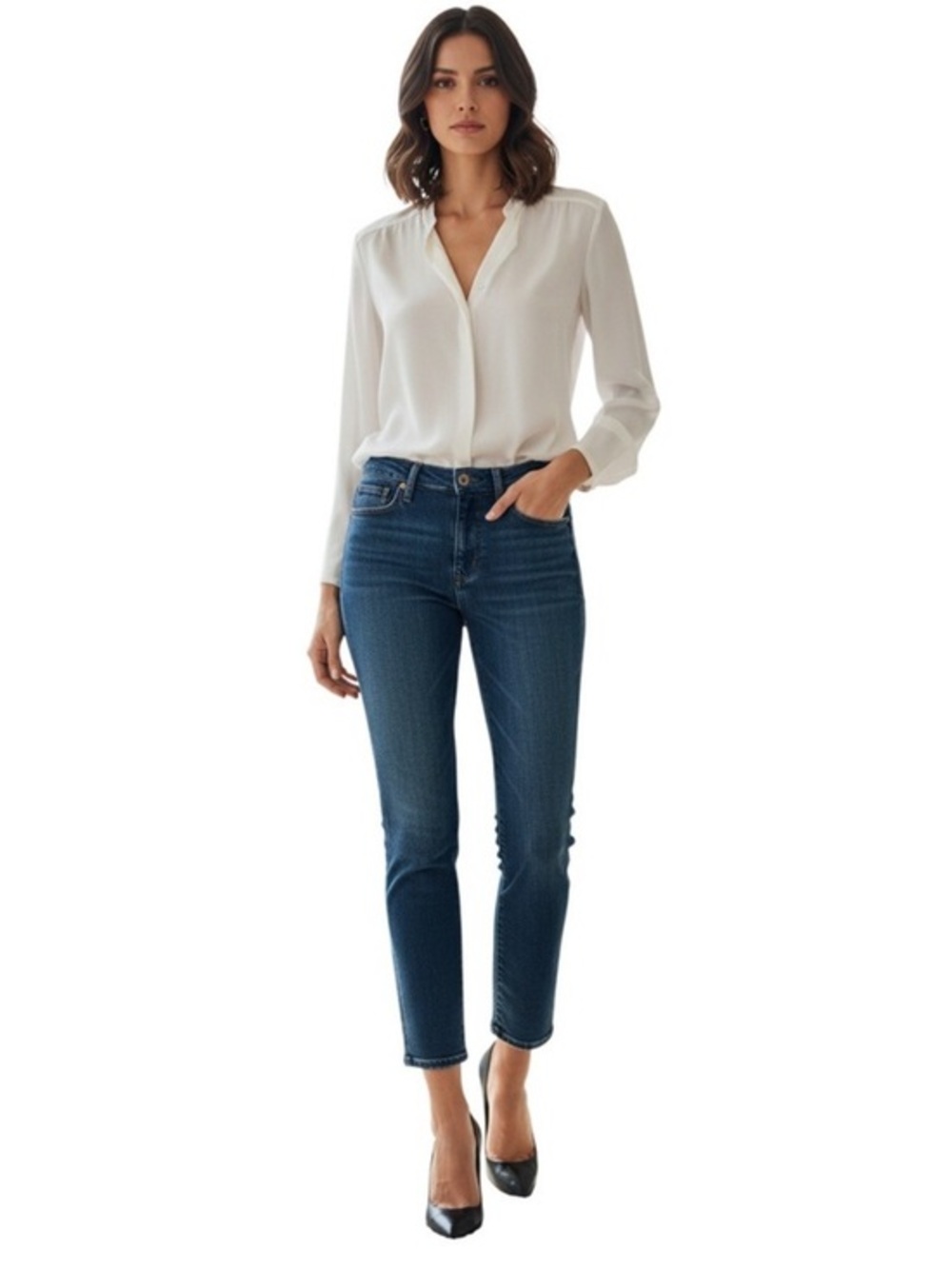 Mother High Waisted Looker Teaming Up Jeans Size 29